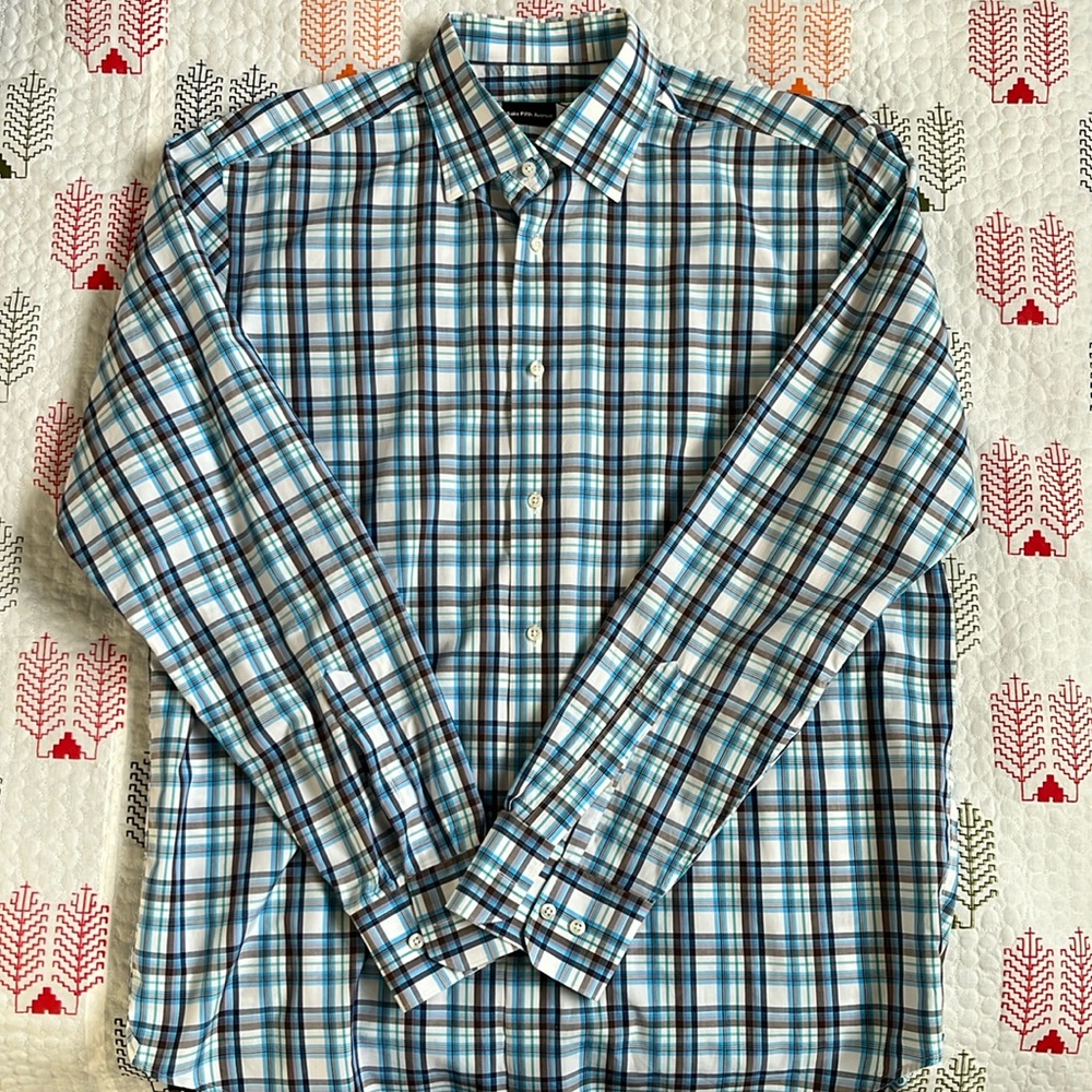 Saks brand men’s sport shirt